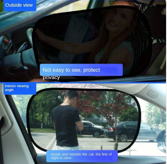 Car Sunshade and Electrostatic Barrier