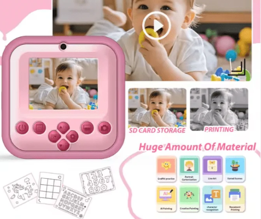 Instant Print Camera for Kids